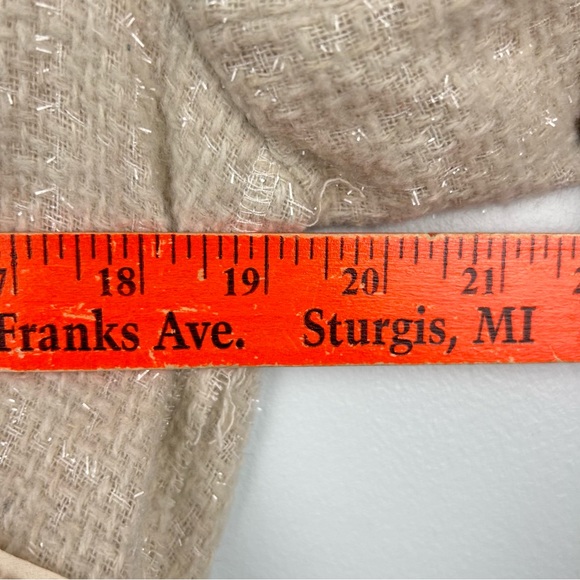 Lovers + Friends x Because I’m Addicted En Vogue Jacket in Cream Tweed/Stud M - Picture 7 of 15